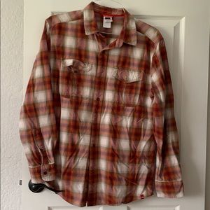 North Face Long Sleeve Button Down